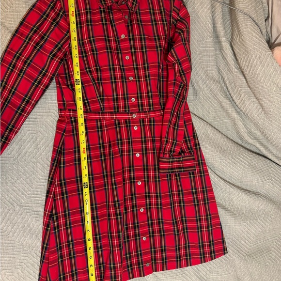 Jcrew Tarten Holiday Shirt Dress - Picture 6 of 7